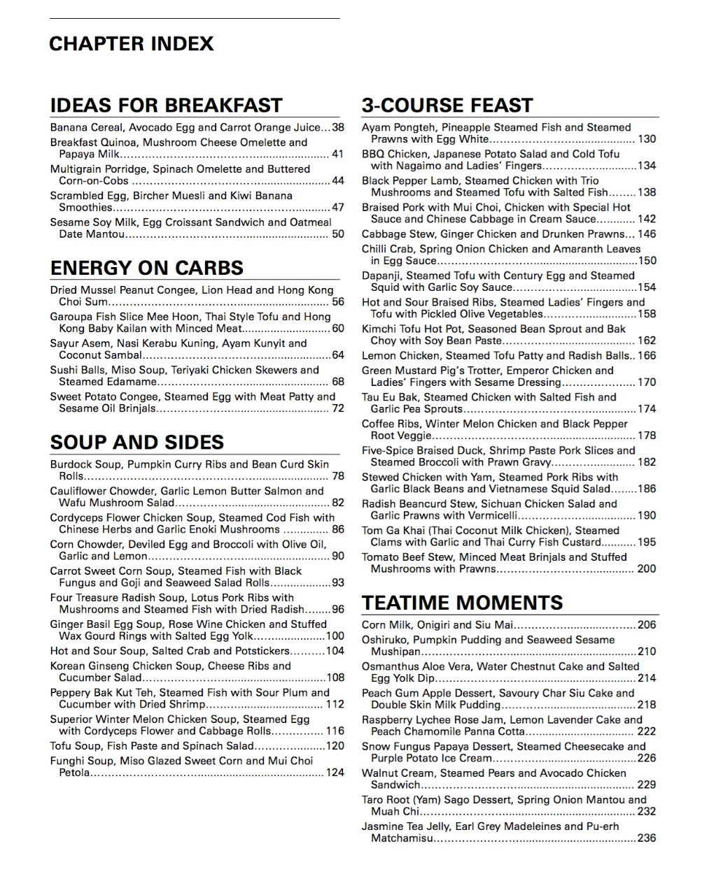 THREE IN ONE COOKBOOK