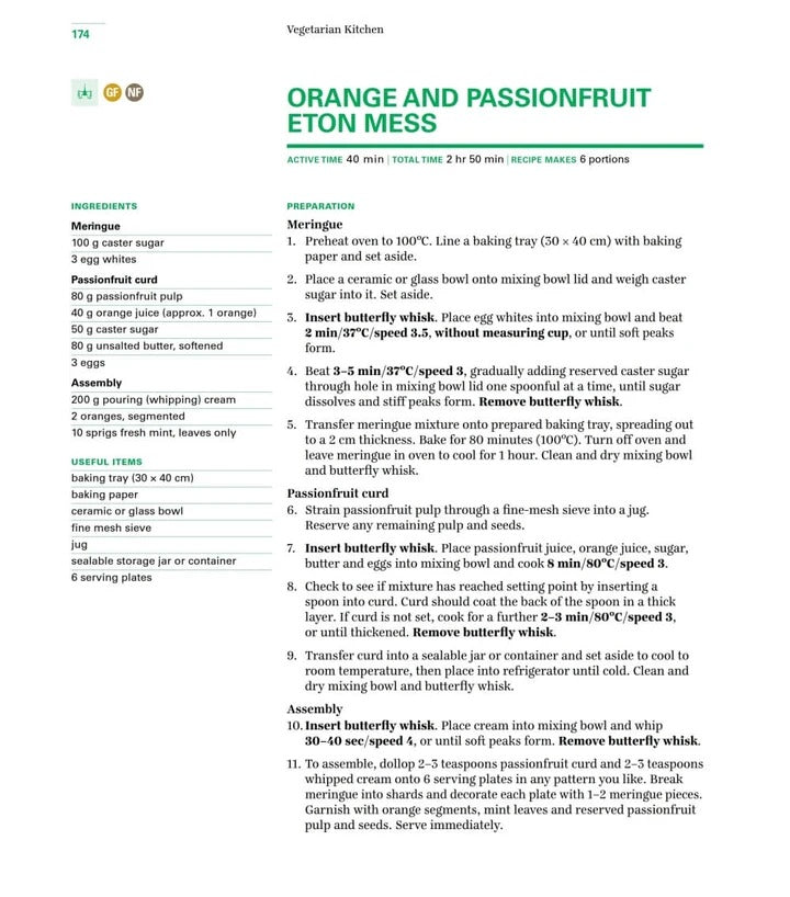 VEGETARIAN KITCHEN COOKBOOK