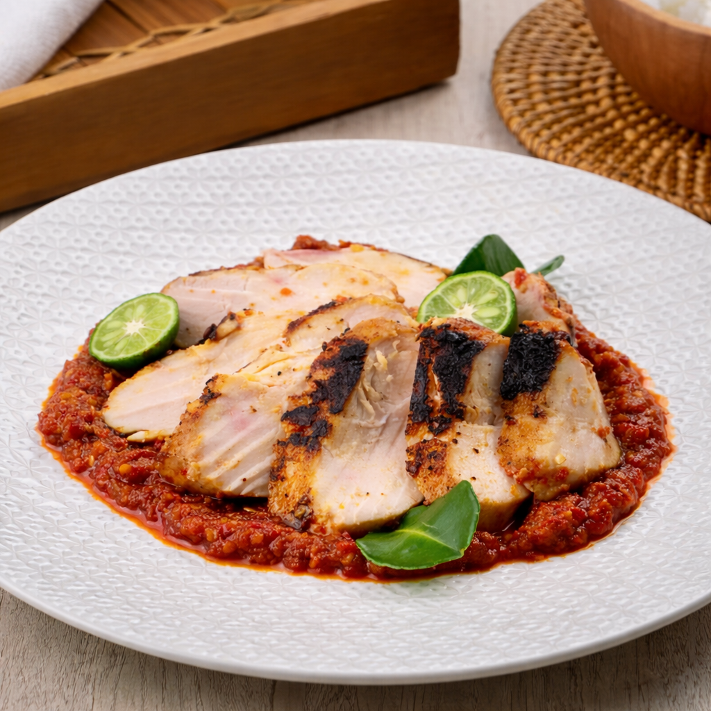 SOUS VIDE AYAM BUMBU TALIWANG