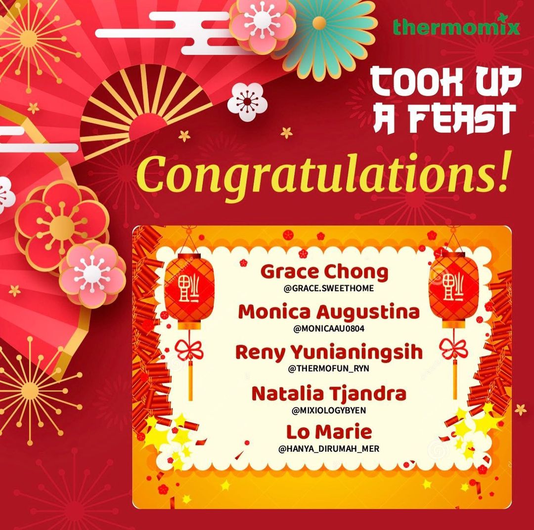 Chinese New Year🧧🧧 Cook Up a Feast! WINNERS...
