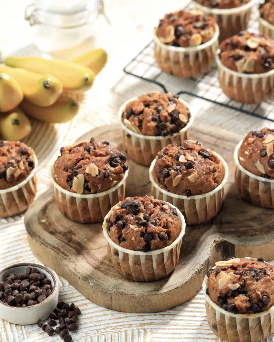 Muffin Pisang Cokelat