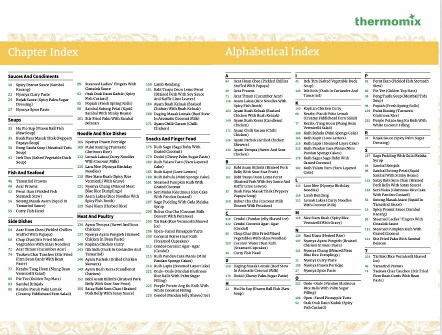 Rasa Nyonya Cookbook